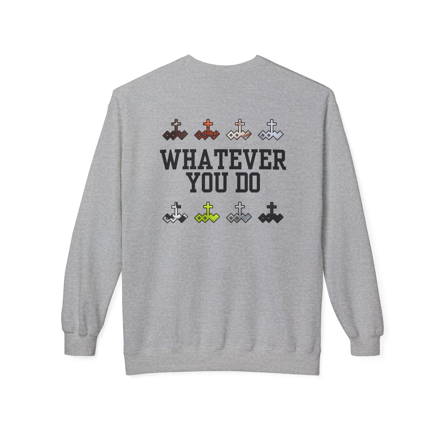 Sports Logo Crewneck Sweatshirt