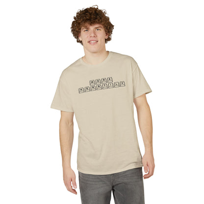 'Work Heartily' Keyboard T-Shirt