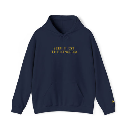 'Seek First the Kingdom' Black Pullover