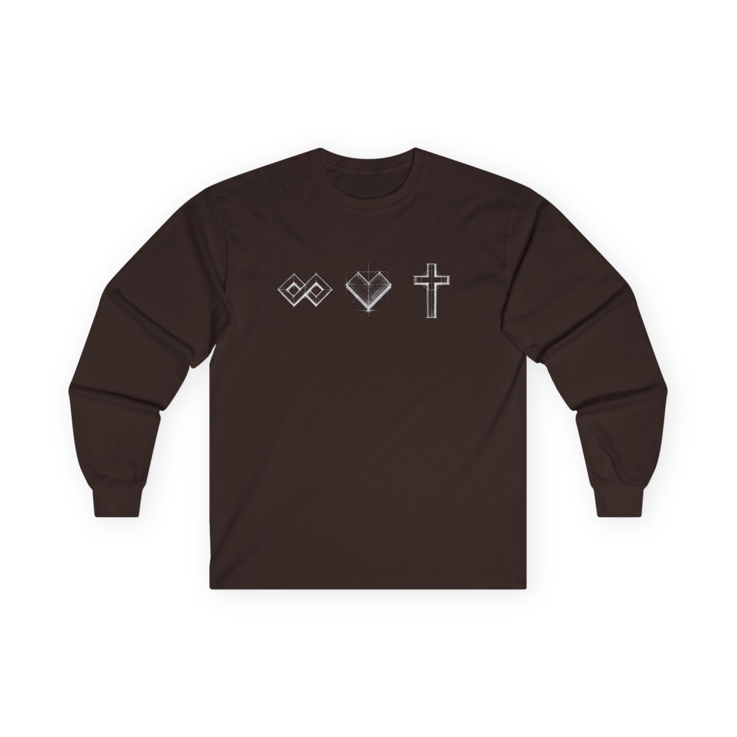 Heartily Icon Sketch Long Sleeve Tee