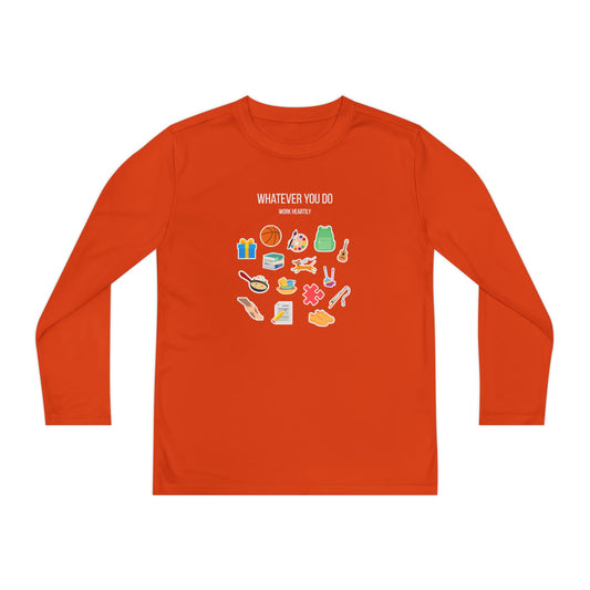 'Whatever You Do' Youth Long Sleeve Tee
