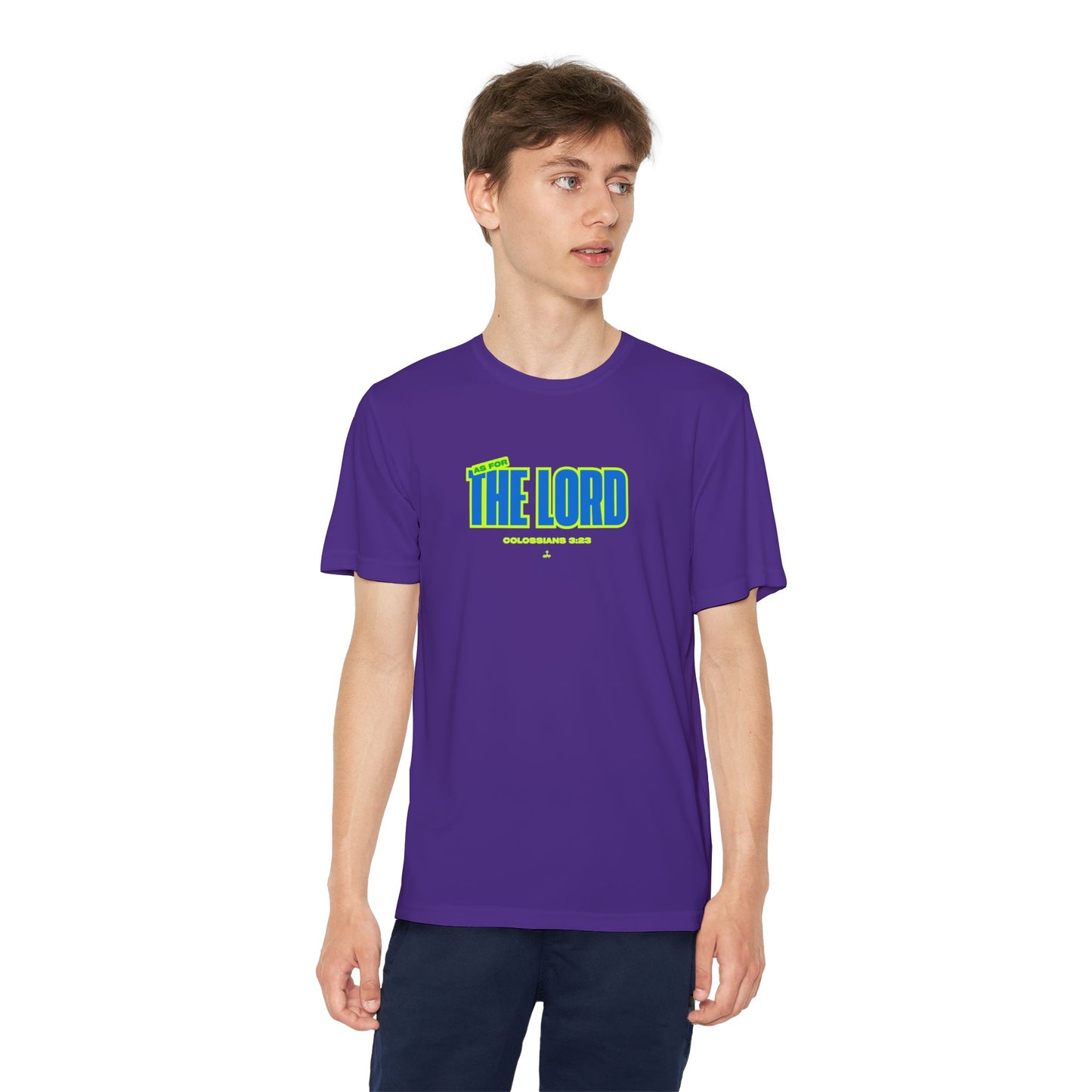 'As for the Lord" Youth Motivational Tee