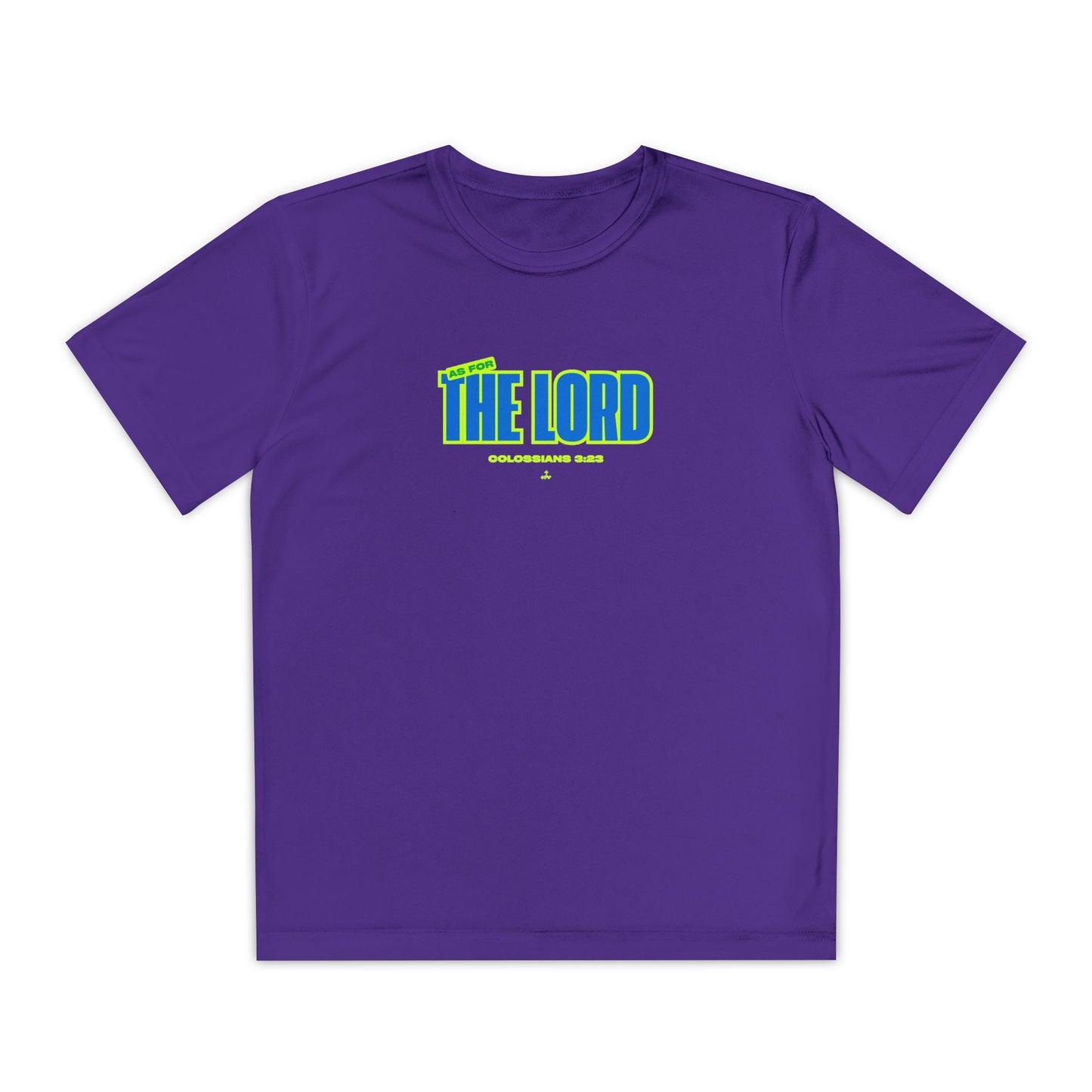 'As for the Lord" Youth Motivational Tee
