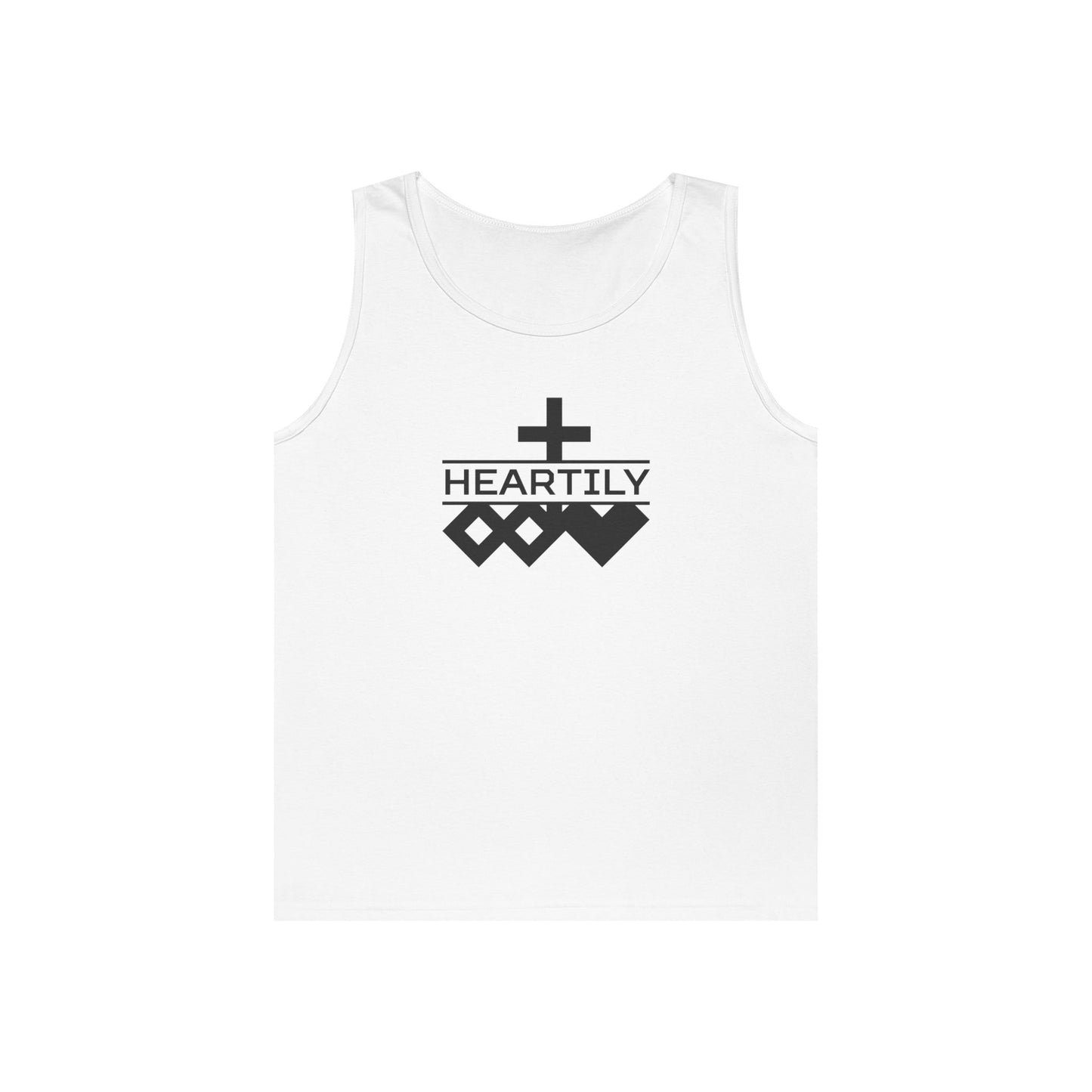 Unisex Heartily Logo Tank Top