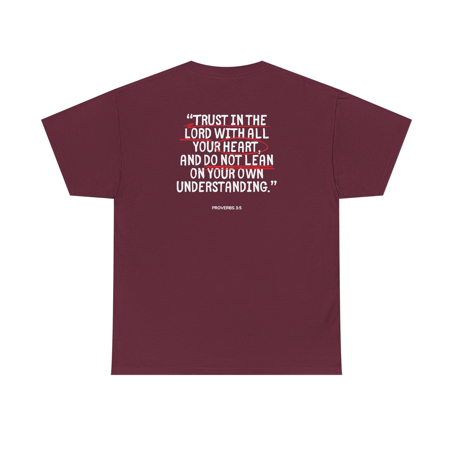 Proverbs 3:5 Bible Verse T‑Shirt