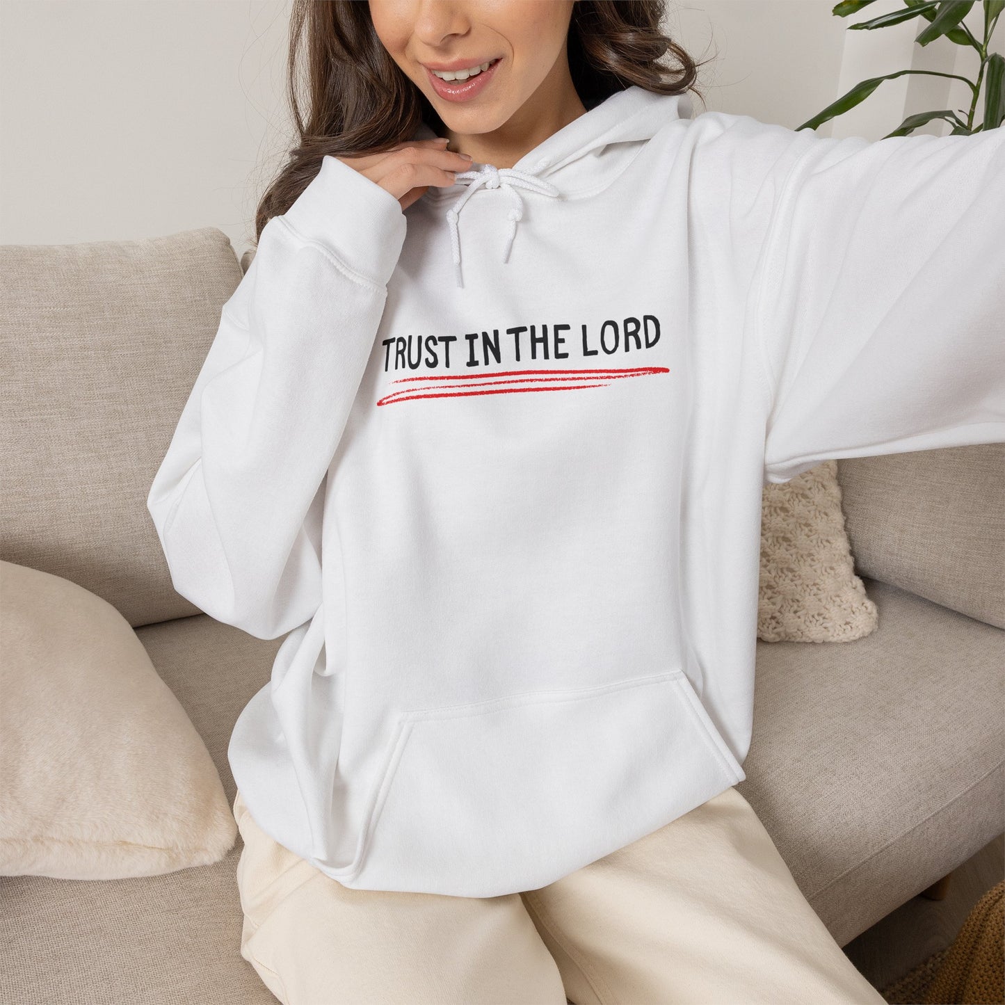 'Trust in the Lord' Hoodie Pullover