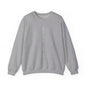 Vertical Text Crewneck Sweatshirt
