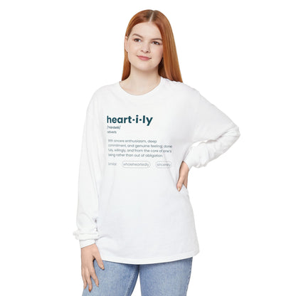 Heartily Definition Long Sleeve Tee