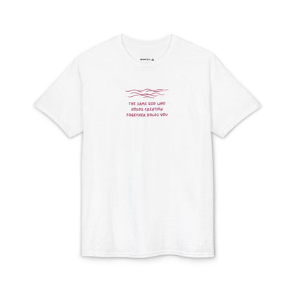 Waves & Quote Minimal T-Shirt