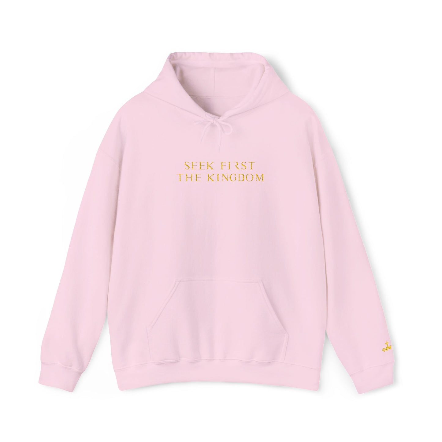 'Seek First the Kingdom' Black Pullover