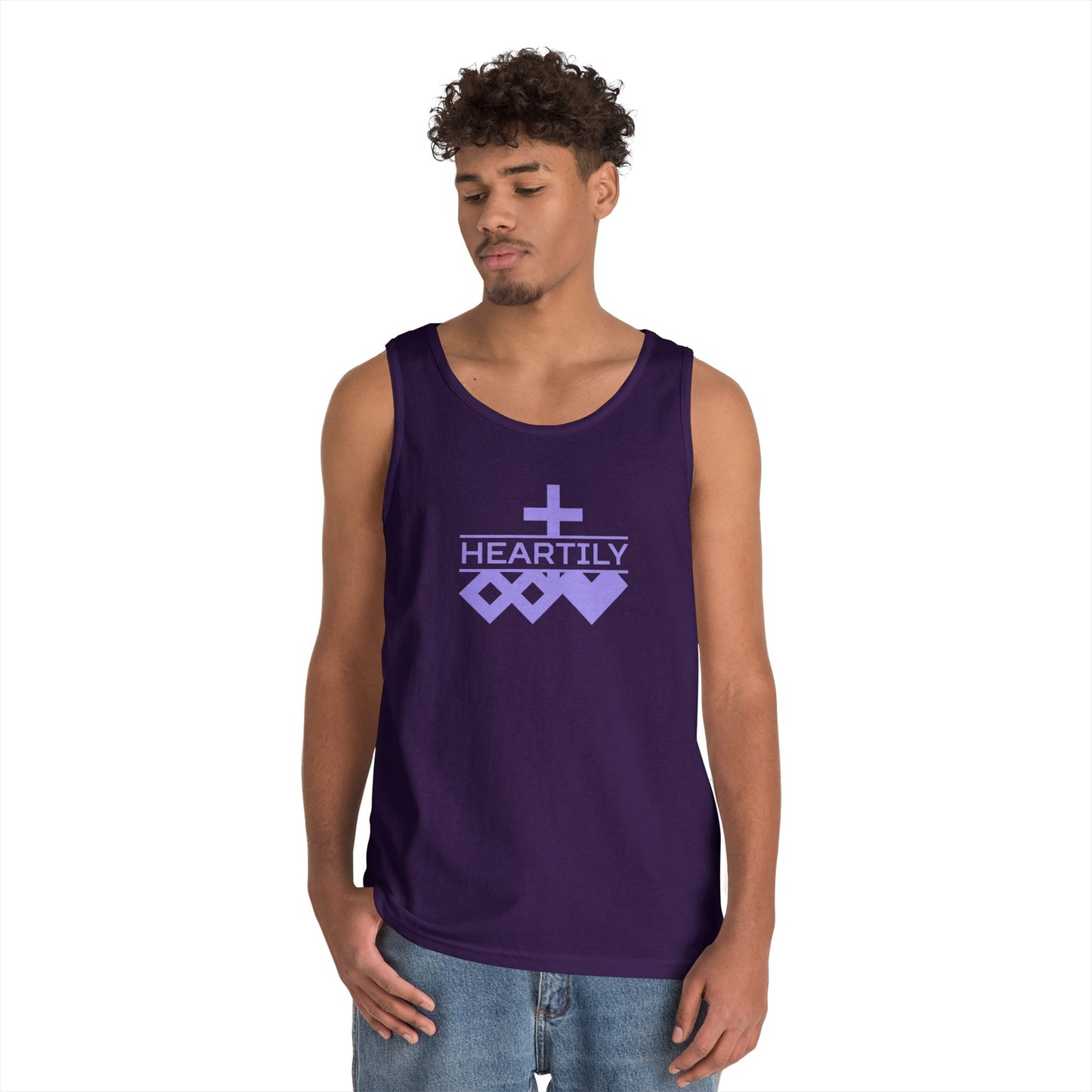 Unisex Heartily Logo Tank Top