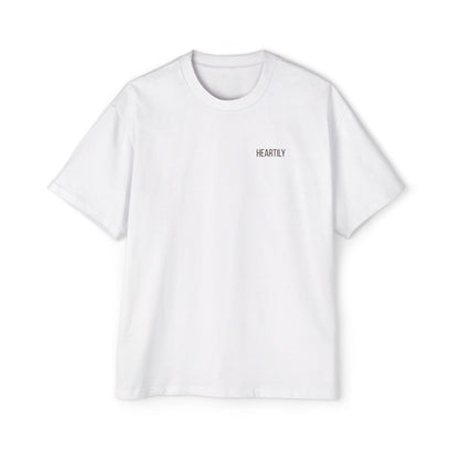 Heartily Men's Camo Logo Heavy Oversized Tee