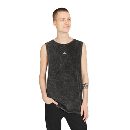 Unisex Logo Stonewash Tank Top