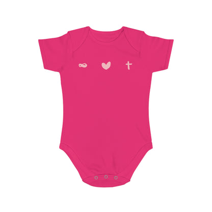 Short Sleeve Baby Bodysuit