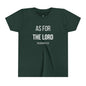 Youth "As For the Lord" Tee