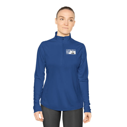 'Whatever You Do' Ladies Quarter-Zip Pullover