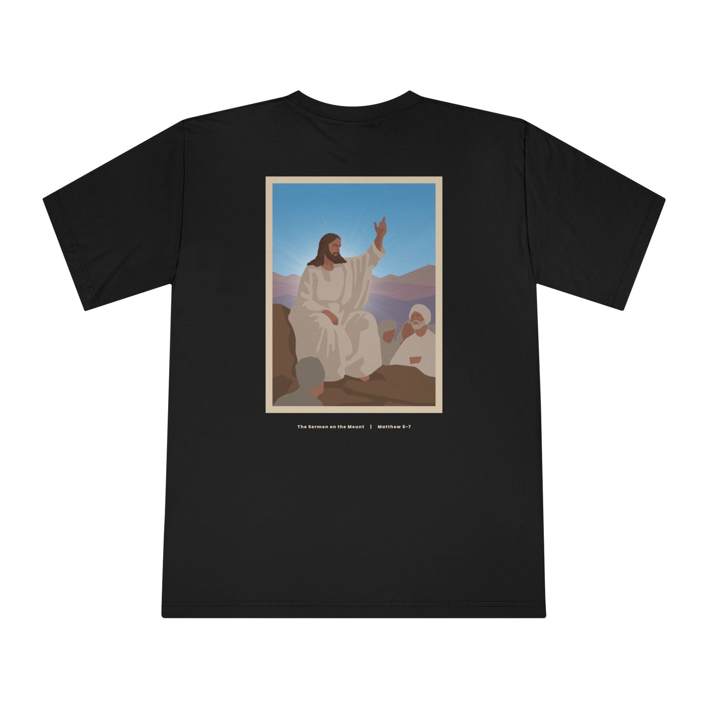 Sermon on the Mount Unisex Crewneck T-Shirt