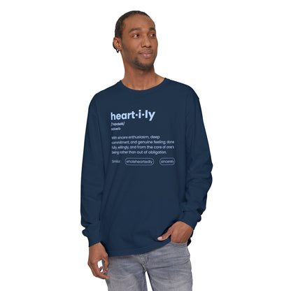 Heartily Definition Long Sleeve Tee