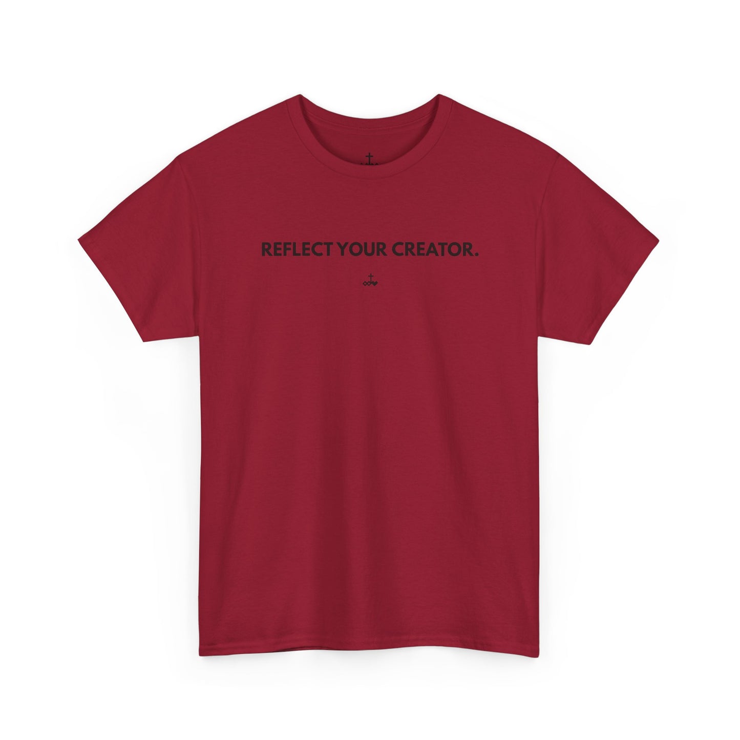 "Reflect Your Creator" Unisex Heavy Cotton Tee