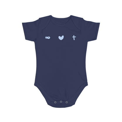 Short Sleeve Baby Bodysuit