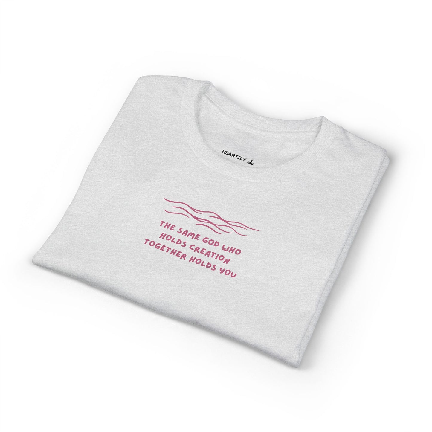 Waves & Quote Minimal T-Shirt