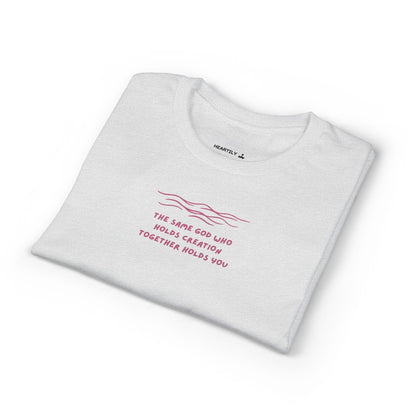 Waves & Quote Minimal T-Shirt