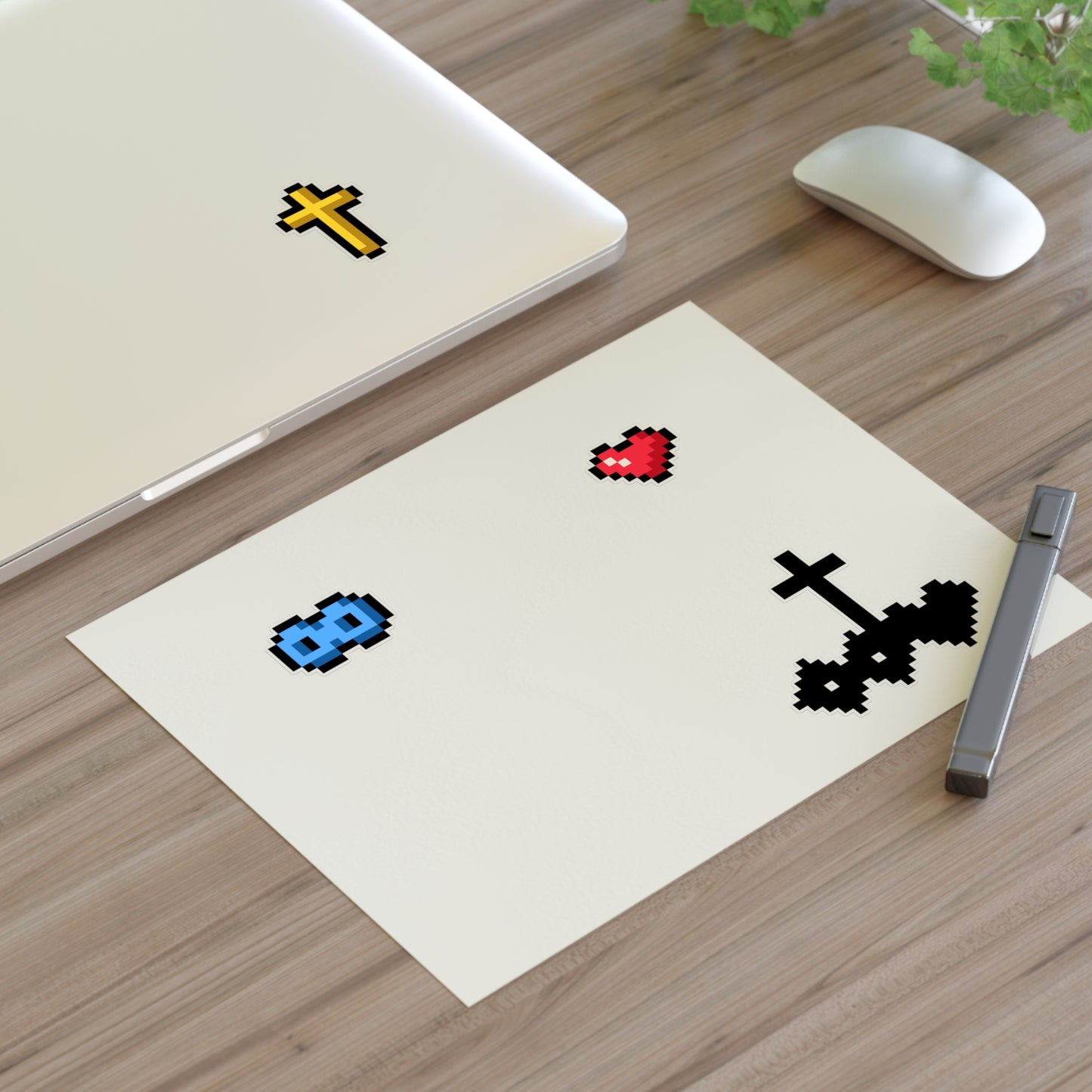 Pixel Heartily Icon Sticker Pack
