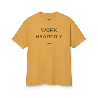 Unisex Colossians 3:23 Heavyweight Cotton Tee