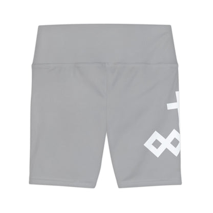 High-Waist Workout Biker Shorts