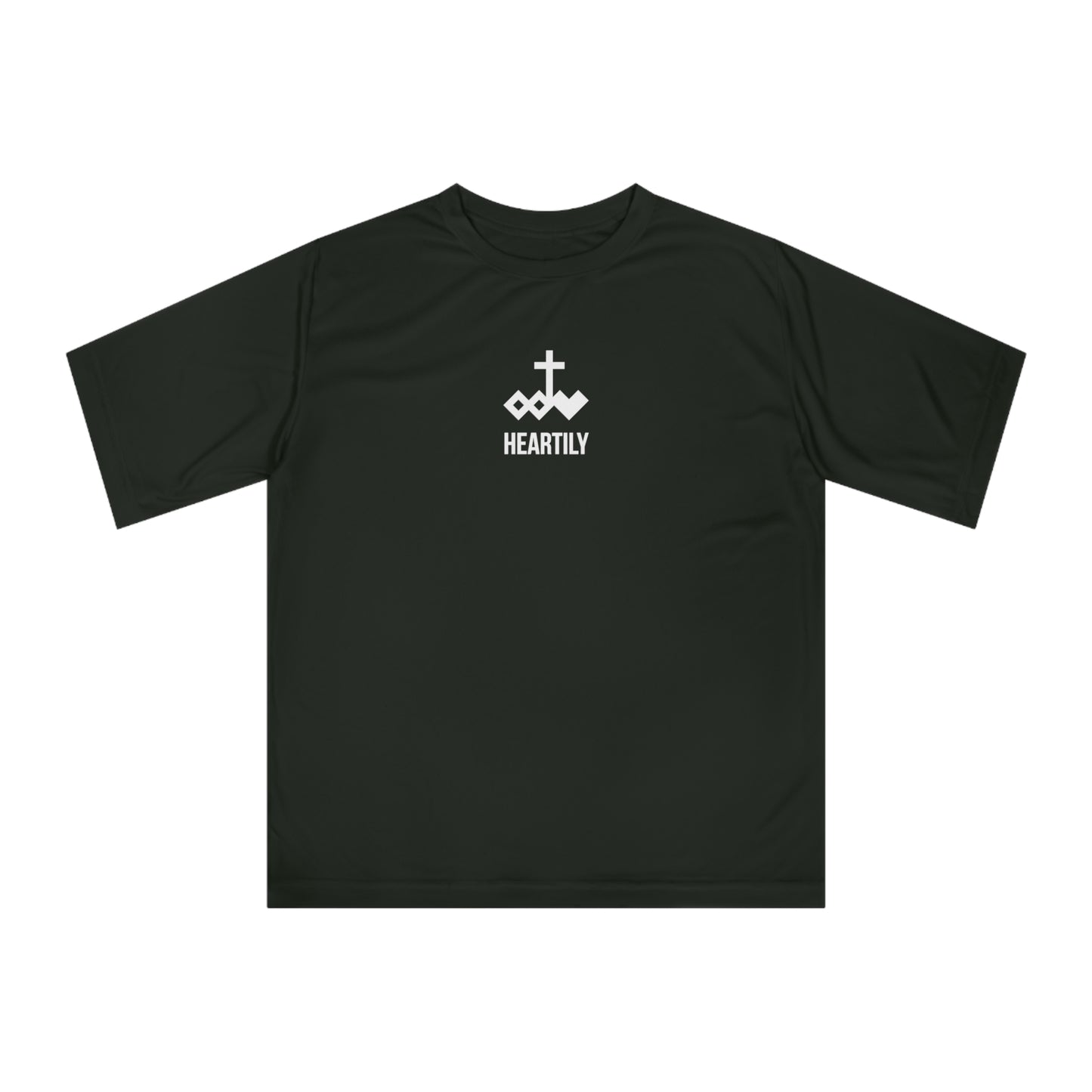 Heartly Name & Logo Performance T‑Shirt
