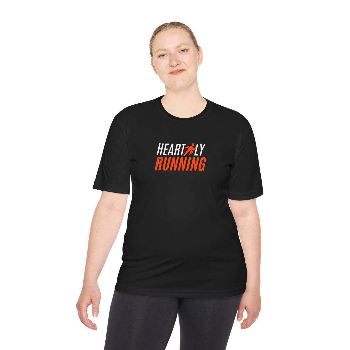 Heartily Running Moisture-Wicking Performance Tee