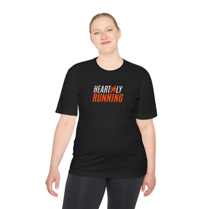 Heartily Running Moisture-Wicking Performance Tee