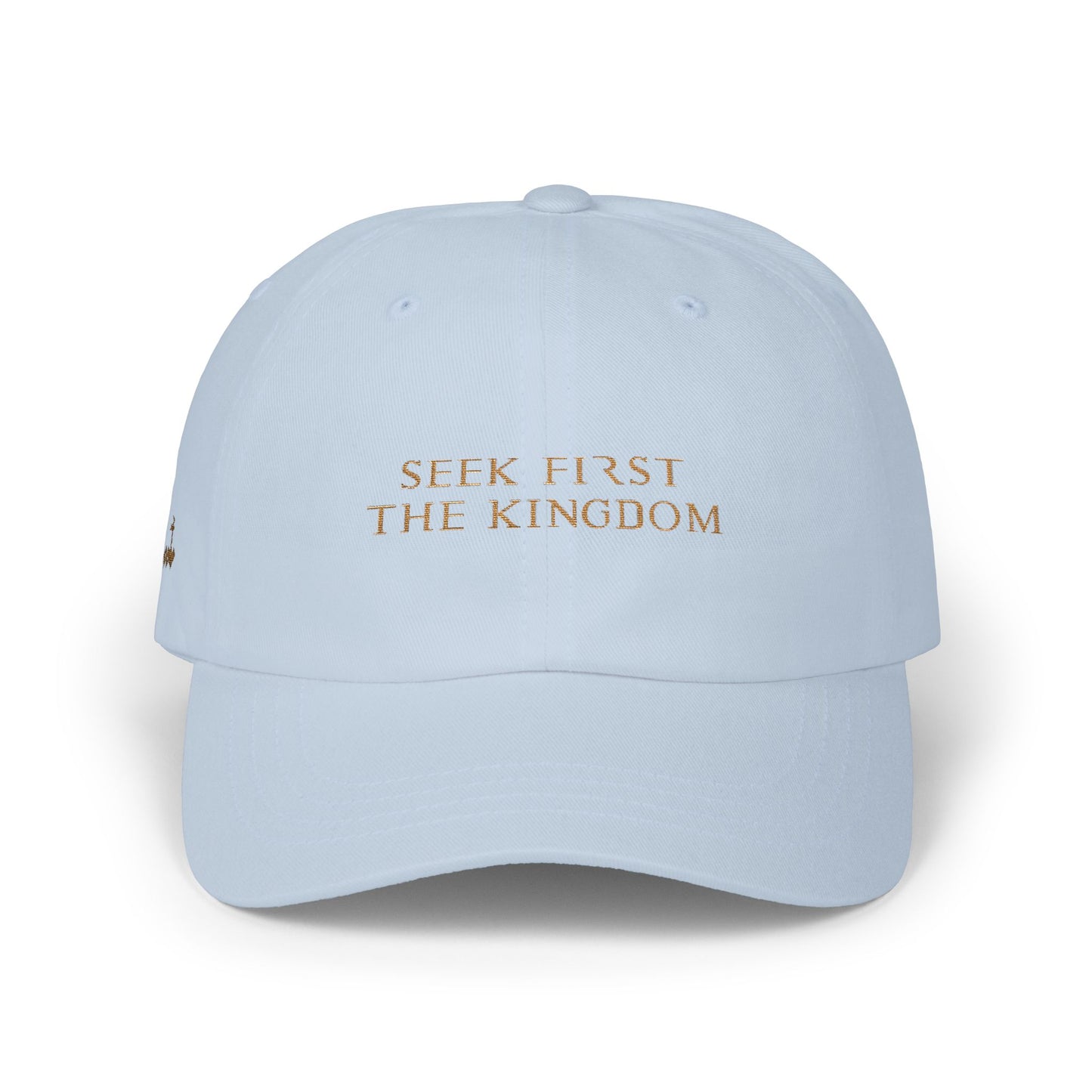 Seek First The Kingdom Dad Cap