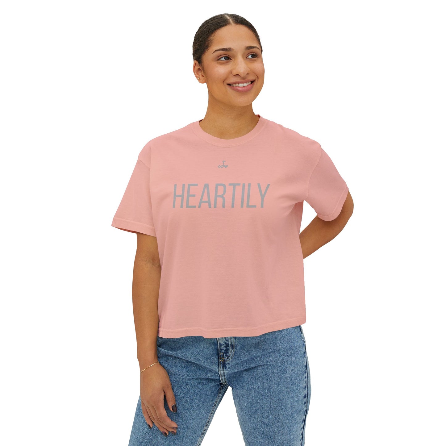 Heartily Women's Boxy Tee