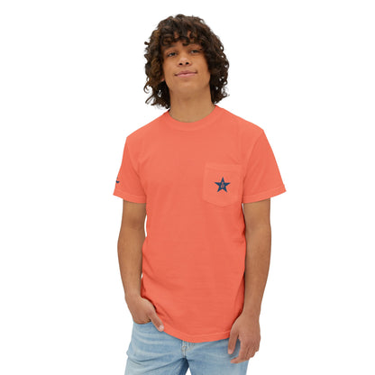 Quote & Graphic Pocket T-Shirt