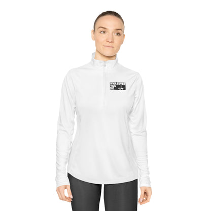 'Whatever You Do' Ladies Quarter-Zip Pullover