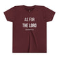 Youth "As For the Lord" Tee
