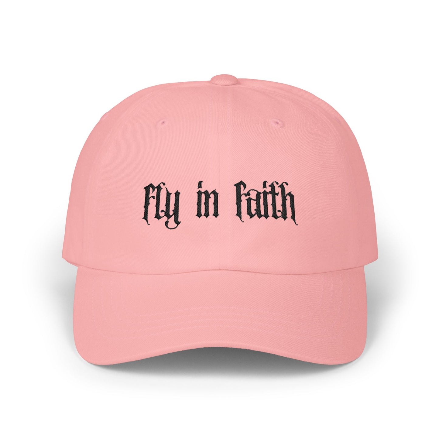 Fly in Faith Embroidered Dad Cap