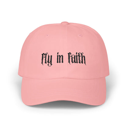 Fly in Faith Embroidered Dad Cap