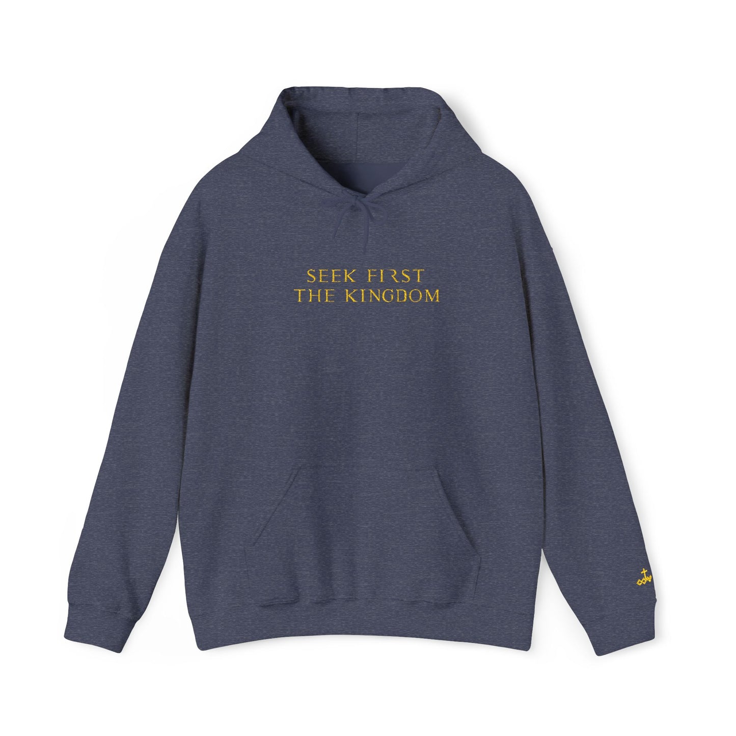 'Seek First the Kingdom' Black Pullover