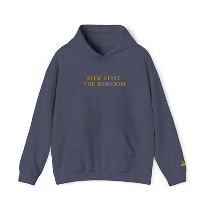 'Seek First the Kingdom' Black Pullover