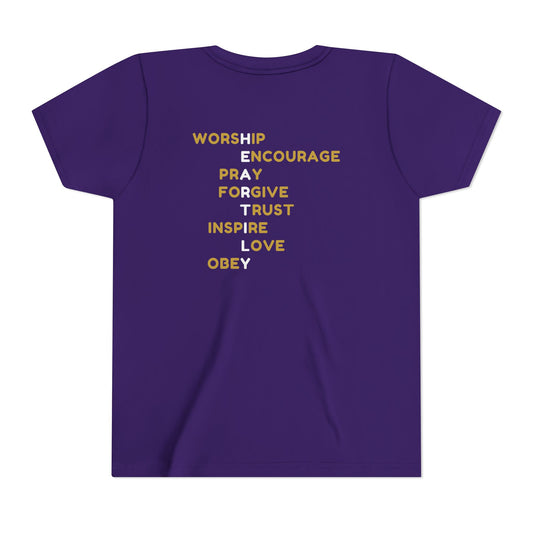Heartily Words Youth Tee