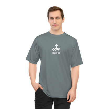 Heartly Name & Logo Performance T‑Shirt