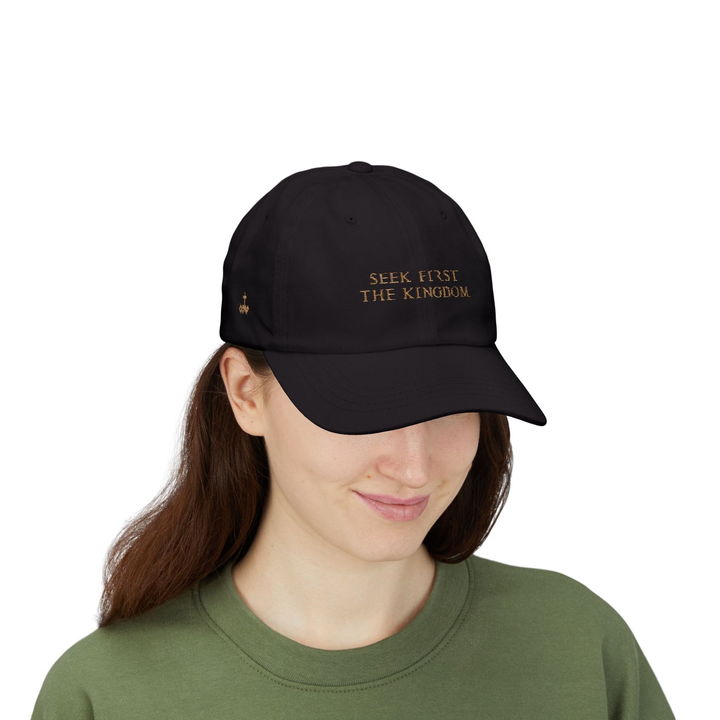 Seek First The Kingdom Dad Cap