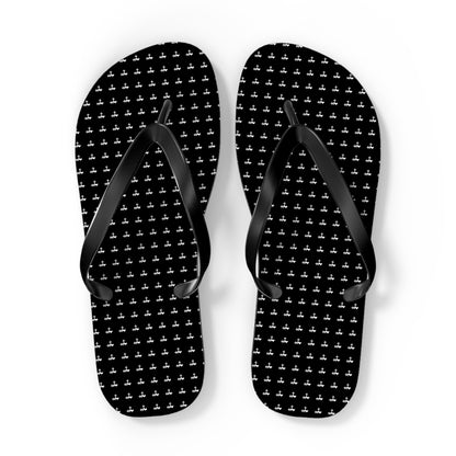 Black Flip Flops