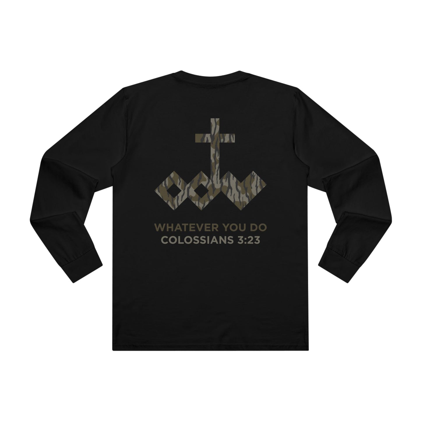Men’s Mossy Oak Logo Base Longsleeve Tee