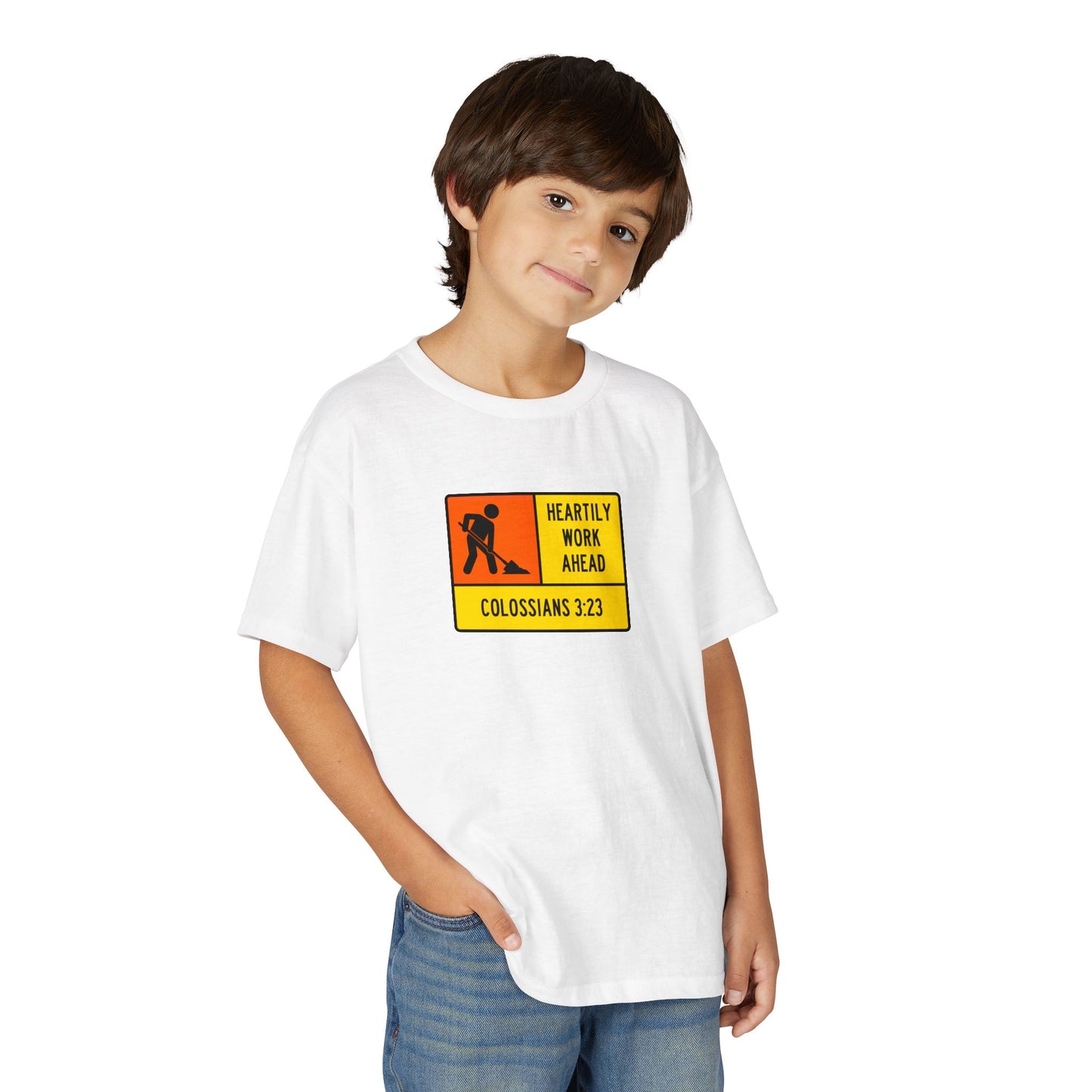 Construction Sign Youth T-Shirt