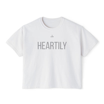 Heartily Women's Boxy Tee