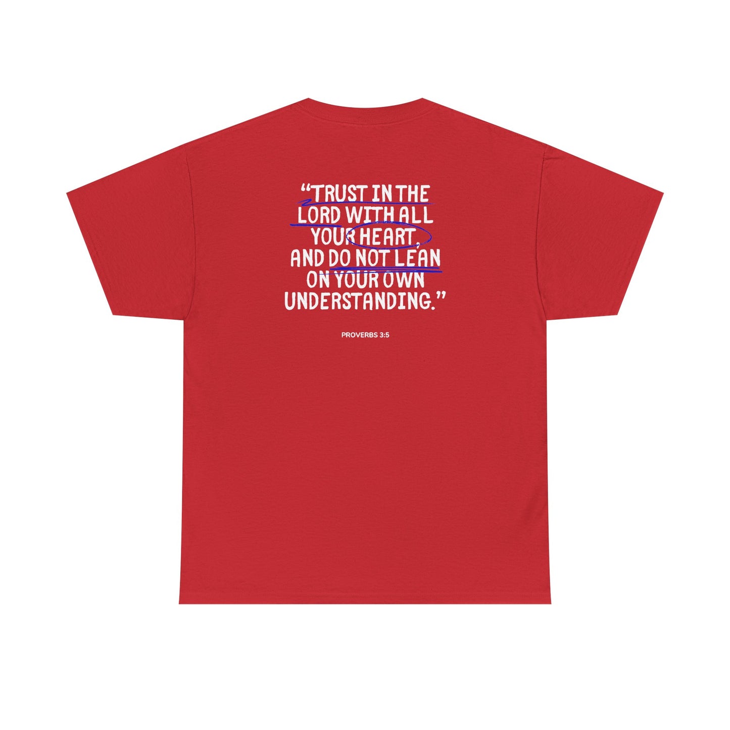 Proverbs 3:5 Bible Verse T‑Shirt