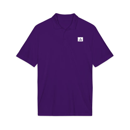 Men's Performance Polo with Small Left-Chest Logo